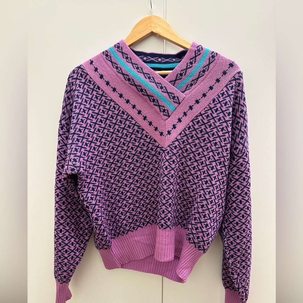 Vintage Obermeyer Women’s Wool Blend Sweater